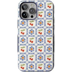 Casely iPhone 13 Pro Max Case | Poppy Meadows | Pastel Floral | Bold Protective Design | Compatible with MagSafe(Palermo | Dippin’ Daisy’s Italian Coast)