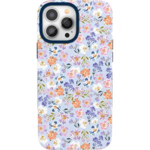 Casely iPhone 13 Pro Max Case | Poppy Meadows | Pastel Floral | Bold Protective Design | Compatible with MagSafe(Poppy Meadows | Pastel Floral)