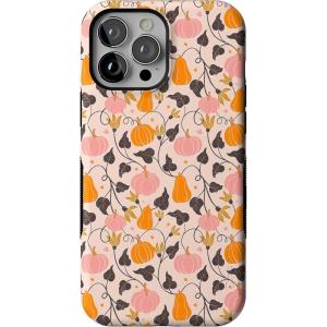 Casely iPhone 13 Pro Max Case | Pumpkin Princess | Harvest Vines | Bold Protective Design | MagSafe Compatible Design