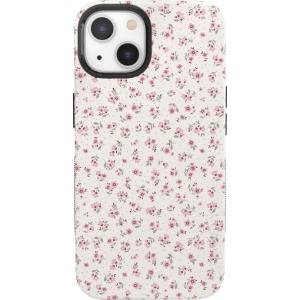 Casely iPhone 14 Plus Case | Coquette Girlie | Pastel Bows | Bold Protective Design | Compatible with MagSafe(Cottage Charm | Cottagecore Case)