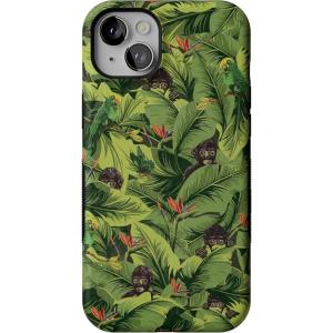 Casely iPhone 14 Plus Case | Coquette Girlie | Pastel Bows | Bold Protective Design | Compatible with MagSafe(Frida Kahlo | Sneaky Monkeys | Jungle Floral)