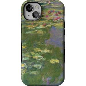 Casely iPhone 14 Plus Case | Coquette Girlie | Pastel Bows | Bold Protective Design | Compatible with MagSafe(Monet’s Water Lilies | The Met Museum)