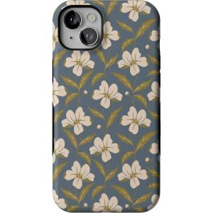 Casely iPhone 14 Plus Case | Opposites Attract | Day & Night Mountains | Bold Protective Design | Compatible with MagSafe(The Boyfriend Collection | Lei’d Back)