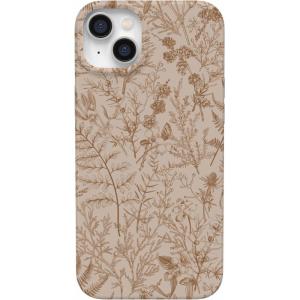 Casely iPhone 14 Plus Case | Van Gogh | Sunflowers Floral | Compatible with MagSafe | Classic Ultra Thin Design(Beige Garden | Neutral Floral)