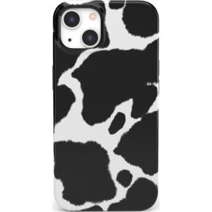 Casely iPhone 14 Plus Case | Van Gogh | Sunflowers Floral | Compatible with MagSafe | Classic Ultra Thin Design(Current MOOd | Cow Print)