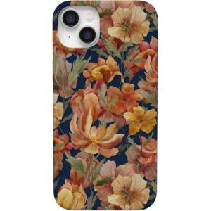 Casely iPhone 14 Plus Case | Van Gogh | Sunflowers Floral | Compatible with MagSafe | Classic Ultra Thin Design(Fallen Gold | Antique Floral)