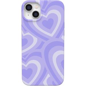 Casely iPhone 14 Plus Case | Van Gogh | Sunflowers Floral | Compatible with MagSafe | Classic Ultra Thin Design(Love Song | Lavender Heart)