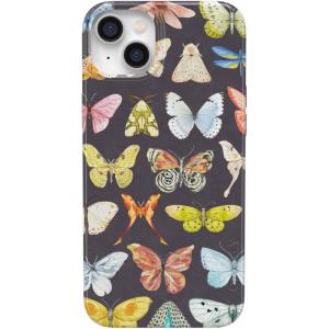 Casely iPhone 14 Plus Case | Van Gogh | Sunflowers Floral | Compatible with MagSafe | Classic Ultra Thin Design(Midnight Monarch | Jenna Palek x Casely)