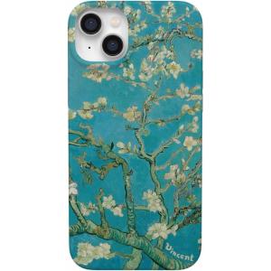 Casely iPhone 14 Plus Case | Van Gogh | Sunflowers Floral | Compatible with MagSafe | Classic Ultra Thin Design(Van Gogh | Almond Blossom Floral)