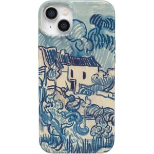 Casely iPhone 14 Plus Case | Van Gogh | Sunflowers Floral | Compatible with MagSafe | Classic Ultra Thin Design(Van Gogh | Landscape With Houses)