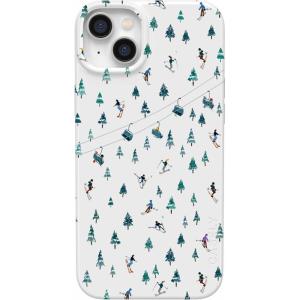 Casely iPhone 14 Plus Case | Van Gogh | Sunflowers Floral | Compatible with MagSafe | Classic Ultra Thin Design(We’ve Peaked | Après Ski Mountains)
