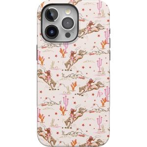 Casely iPhone 15 Pro Max Case | All The Fun Things | Fun on Weekdays | Bold Protective Design | Compatible with MagSafe(Cowgirl Canyon | FashionPass)