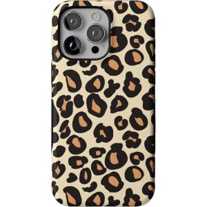 Casely iPhone 15 Pro Max Case | All The Fun Things | Fun on Weekdays | Bold Protective Design | Compatible with MagSafe(Into the Wild | Leopard Print)