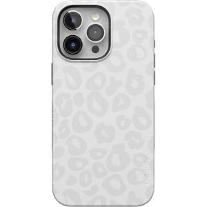 Casely iPhone 15 Pro Max Case | All The Fun Things | Fun on Weekdays | Bold Protective Design | Compatible with MagSafe(Into the Wild | White Snow Leopard)
