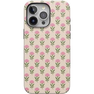 Casely iPhone 15 Pro Max Case | All The Fun Things | Fun on Weekdays | Bold Protective Design | Compatible with MagSafe(Jenna’s Flowers | Fun on Weekdays)