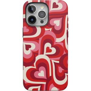 Casely iPhone 15 Pro Max Case | All The Fun Things | Fun on Weekdays | Bold Protective Design | Compatible with MagSafe(Love Song Remix | Ombre Hearts)