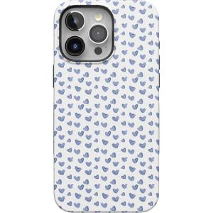 Casely iPhone 15 Pro Max Case | All The Fun Things | Fun on Weekdays | Bold Protective Design | Compatible with MagSafe(Lovebug | Blue Hearts)