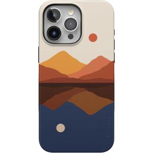 Casely iPhone 15 Pro Max Case | All The Fun Things | Fun on Weekdays | Bold Protective Design | Compatible with MagSafe(Opposites Attract | Day & Night Mountains)