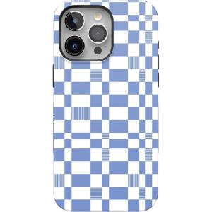 Casely iPhone 15 Pro Max Case | All The Fun Things | Fun on Weekdays | Bold Protective Design | Compatible with MagSafe(Reality Check | Periwinkle)