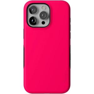 Casely iPhone 15 Pro Max Case | All The Fun Things | Fun on Weekdays | Bold Protective Design | Compatible with MagSafe(Think Pink | Solid Neon Pink)