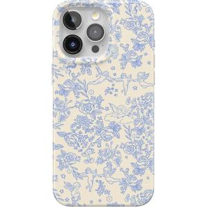 Casely iPhone 15 Pro Max Case | Butter Yellow Stripes | Sunday Best | Compatible with MagSafe | Classic Ultra Thin Design(Cupid’s Canvas | Periwinkle Floral)