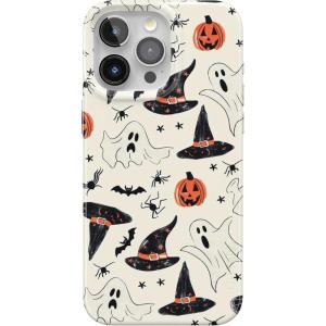Casely iPhone 15 Pro Max Case | Butter Yellow Stripes | Sunday Best | Compatible with MagSafe | Classic Ultra Thin Design(Feeling Witchy | Haunted Halloween)