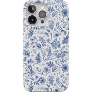 Casely iPhone 15 Pro Max Case | Butter Yellow Stripes | Sunday Best | Compatible with MagSafe | Classic Ultra Thin Design(Hop & Bloom | Bunny Toile)