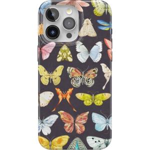 Casely iPhone 15 Pro Max Case | Butter Yellow Stripes | Sunday Best | Compatible with MagSafe | Classic Ultra Thin Design(Midnight Monarch | Jenna Palek x Casely)