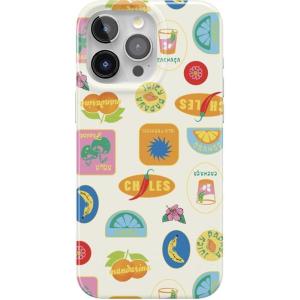 Casely iPhone 15 Pro Max Case | Butter Yellow Stripes | Sunday Best | Compatible with MagSafe | Classic Ultra Thin Design(Stuck in Paradise | Dippin’ Daisy’s Tropical Vaca)