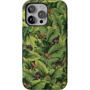 Casely iPhone 15 Pro Max Case | Heart Throb | Endless Hearts | Bold Protective Design | Compatible with MagSafe(Frida Kahlo | Sneaky Monkeys | Jungle Floral)