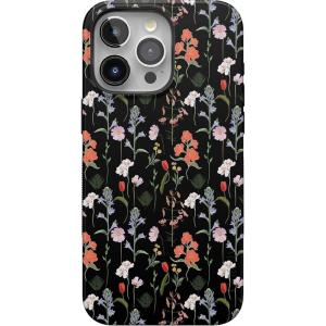 Casely iPhone 15 Pro Max Case | Heart Throb | Endless Hearts | Bold Protective Design | Compatible with MagSafe(Secret Garden | Mixed Floral)