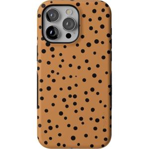Casely iPhone 15 Pro Max Case | Heart Throb | Endless Hearts | Bold Protective Design | Compatible with MagSafe(Spot On | Dotted Animal)