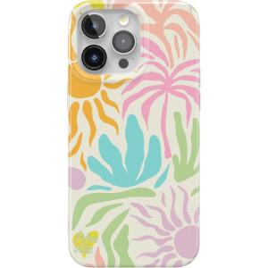 Casely iPhone 15 Pro Max Case | Moody Monochrome | Bordeaux Rose | Compatible with MagSafe | Classic Ultra Thin Design(Pura Vida | Oasis)