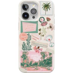 Casely iPhone 15 Pro Max Case | Moody Monochrome | Bordeaux Rose | Compatible with MagSafe | Classic Ultra Thin Design(Vintage Vacay | FashionPass x Casely)