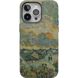 Casely iPhone 15 Pro Max Case | Twilight Flora | Moody Monochrome | Bold Protective Design | Compatible with MagSafe(Van Gogh | Reminiscence of Vincent)