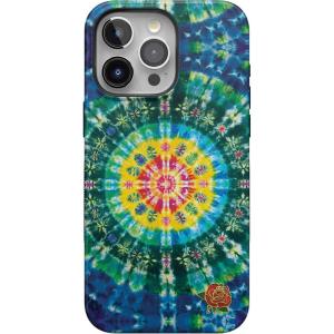 Casely iPhone 15 Pro Max Case | Twilight Flora | Moody Monochrome | Bold Protective Design | Compatible with MagSafe(Veneta Tapestry | Grateful Dead Tie Dye)