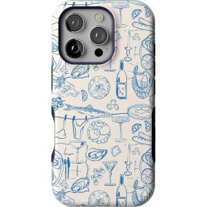 Casely iPhone 16 Pro Case | Into The Wild | Black Leopard | Bold Protective Design | Compatible with MagSafe(Amalfi Aperitivo | Dolce Vita)