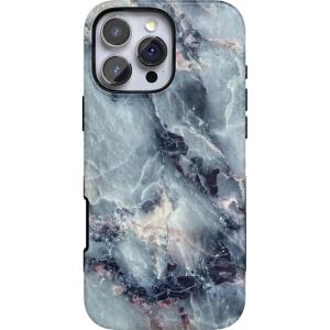 Casely iPhone 16 Pro Case | Into The Wild | Black Leopard | Bold Protective Design | Compatible with MagSafe(Deep Sea | Blue Marble)