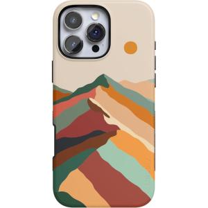 Casely iPhone 16 Pro Case | Into The Wild | Black Leopard | Bold Protective Design | Compatible with MagSafe(Magic Mountain | Colorblock)
