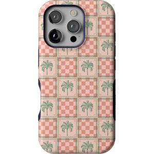 Casely iPhone 16 Pro Case | Into The Wild | Black Leopard | Bold Protective Design | Compatible with MagSafe(Palm Beach | The Social Club)