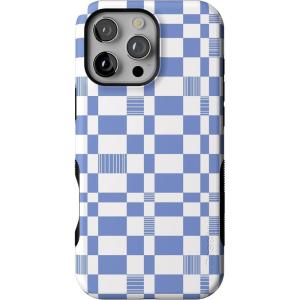 Casely iPhone 16 Pro Case | Into The Wild | Black Leopard | Bold Protective Design | Compatible with MagSafe(Reality Check | Periwinkle)