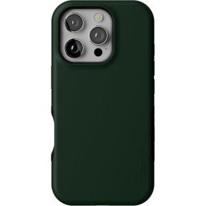 Casely iPhone 16 Pro Case | Into The Wild | Black Leopard | Bold Protective Design | Compatible with MagSafe(The Boyfriend Collection | Forest Green)