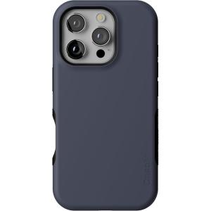 Casely iPhone 16 Pro Case | Into The Wild | Black Leopard | Bold Protective Design | Compatible with MagSafe(The Boyfriend Collection | Slate Blue)