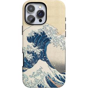 Casely iPhone 16 Pro Case | Into The Wild | Black Leopard | Bold Protective Design | Compatible with MagSafe(The Great Wave | The Met Museum)