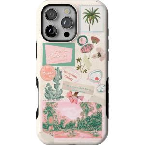 Casely iPhone 16 Pro Case | Into The Wild | Black Leopard | Bold Protective Design | Compatible with MagSafe(Vintage Vacay | FashionPass)