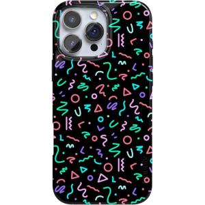 Casely iPhone 16 Pro Case | Into The Wild | White Snow Leopard | Compatible with MagSafe | Classic Ultra Slim Design(Always Vibing | Retro)