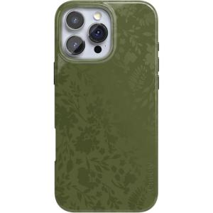 Casely iPhone 16 Pro Case | Into The Wild | White Snow Leopard | Compatible with MagSafe | Classic Ultra Slim Design(Moody Monochrome | In the Grove)