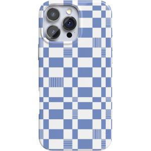 Casely iPhone 16 Pro Case | Into The Wild | White Snow Leopard | Compatible with MagSafe | Classic Ultra Slim Design(Reality Check | Periwinkle)