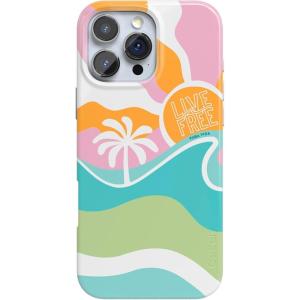 Casely iPhone 16 Pro Case | Moody Monochrome | Bordeaux Rose | Compatible with MagSafe | Classic Ultra Thin Design(Pura Vida | Tropical Dreams)