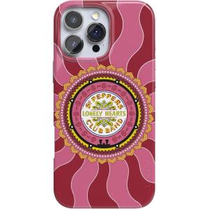 Casely iPhone 16 Pro Case | Moody Monochrome | Twilight Flora | Compatible with MagSafe | Classic Ultra Thin Design(Lonely Hearts Club | The Beatles Sgt. Pepper’s)